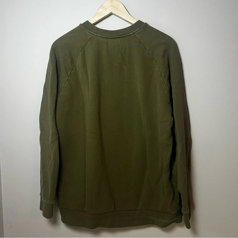 Adidas Adicolor Classics Trefoil Crewneck Sweatshirt Men’s XL Focus Olive Green